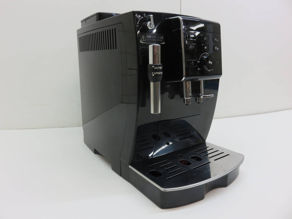 DeLonghi デロンギ ECAM23120BN マグニフィカSコンパクト 全自動 エスプレッソマシン MagnificaS コーヒーメーカー 現状品_画像4