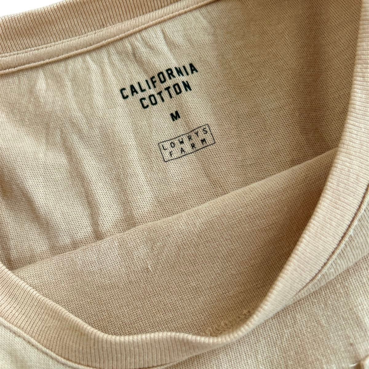 【即日発送】ローリーズファーム　ポケットＴシャツ　カリフォルニアコットン　M  半袖Tシャツ