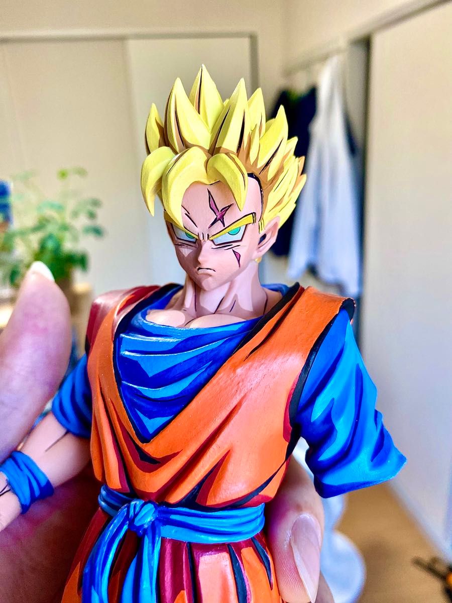 ドラゴンボール　一番くじ　孫悟飯　フィギュア　リペイント　