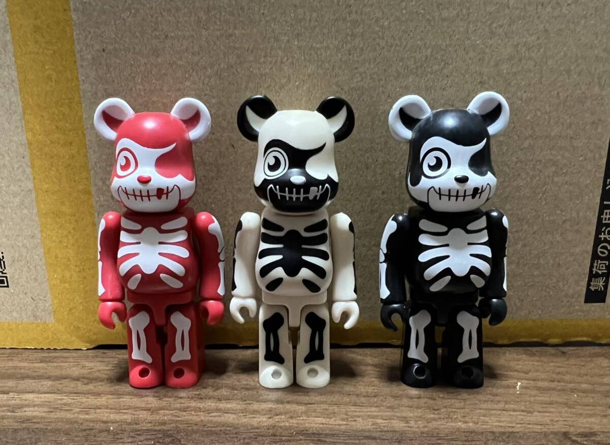 メディコムトイ ベアブリック バルザック フィギュア 3種類 メディコムトイ ベアブリック バルザック フィギュア 3種類