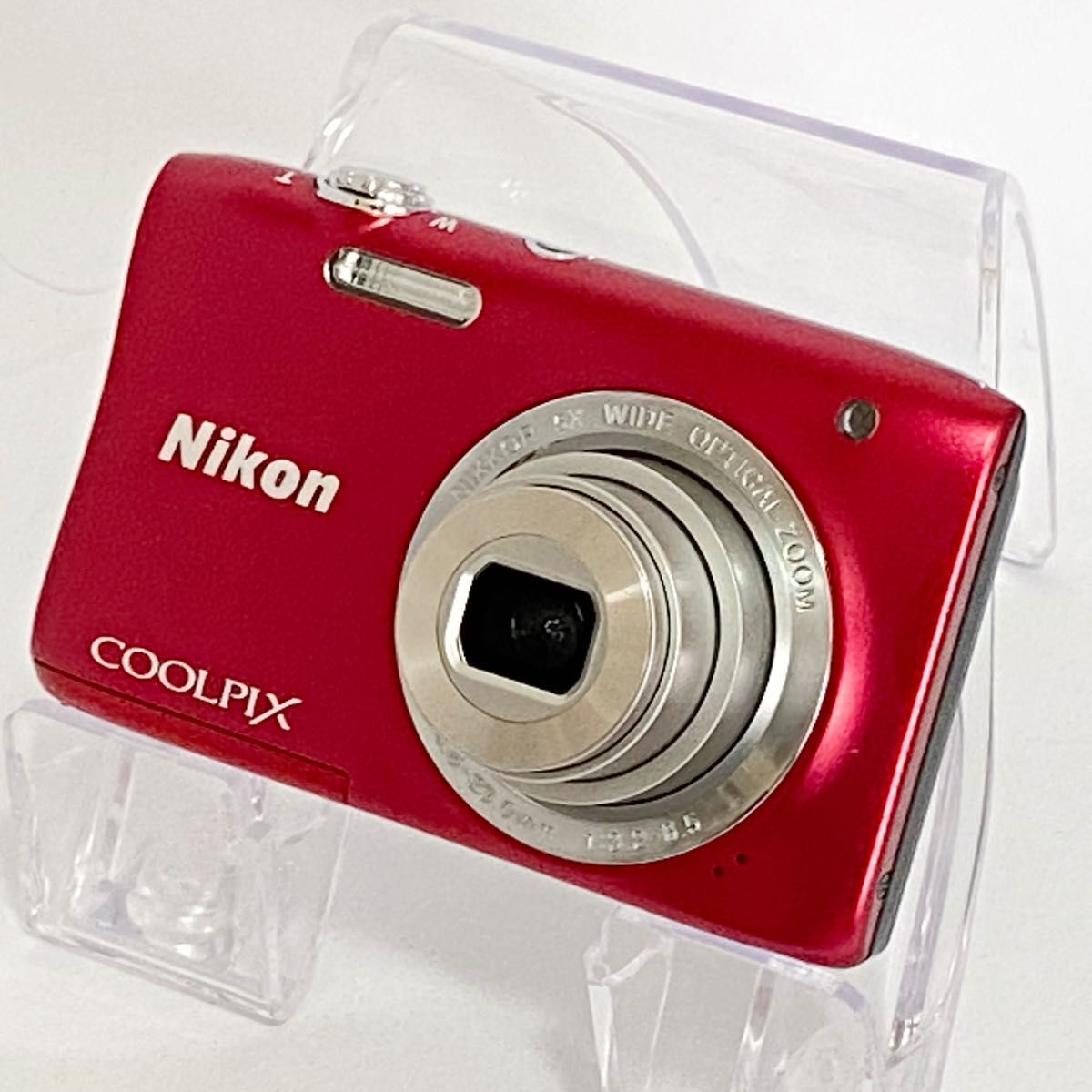 デジカメNikon(ニコン)COOLPIX S2900|色:レッド(赤 デジカメNikon(ニコン)COOLPIX S2900|色:レッド(赤