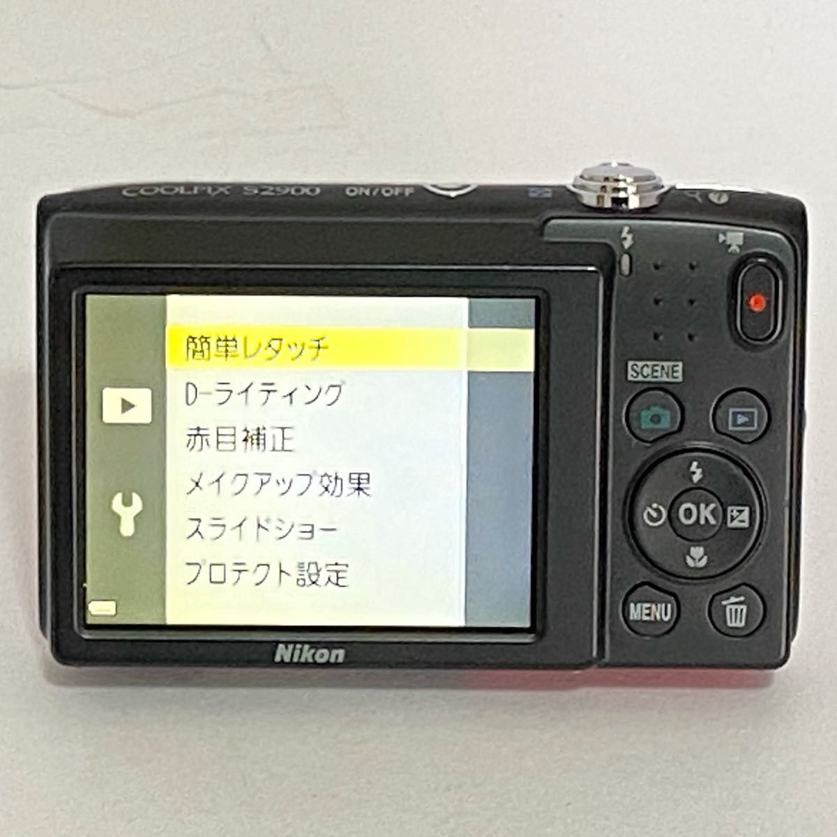 Nikon coolpix s2900  ニコン　デジタルカメラ　SDカード付【2GB】レッド　デジカメ