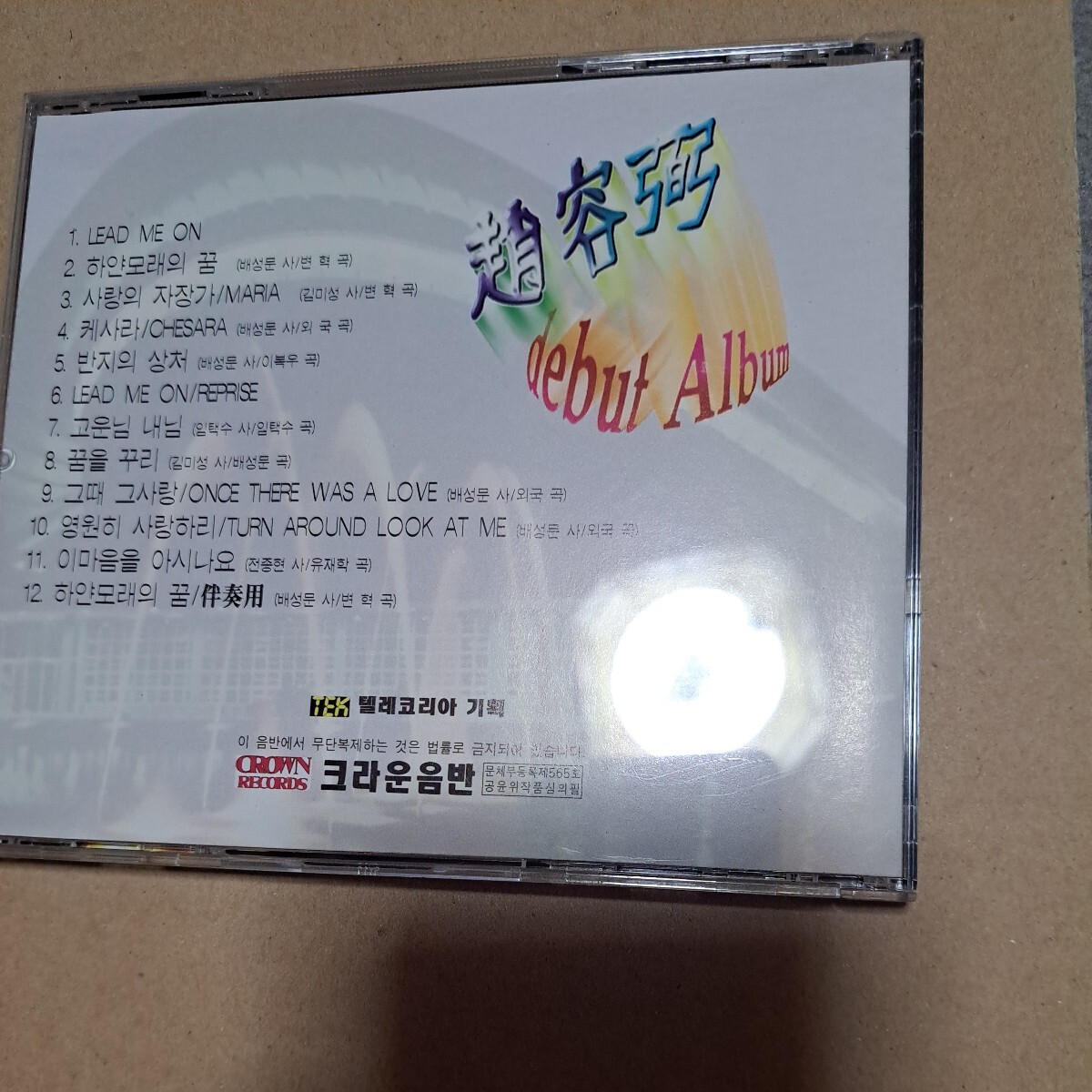 CD　チョーヨンピル　デビューアルバム　かんこくばん_画像2