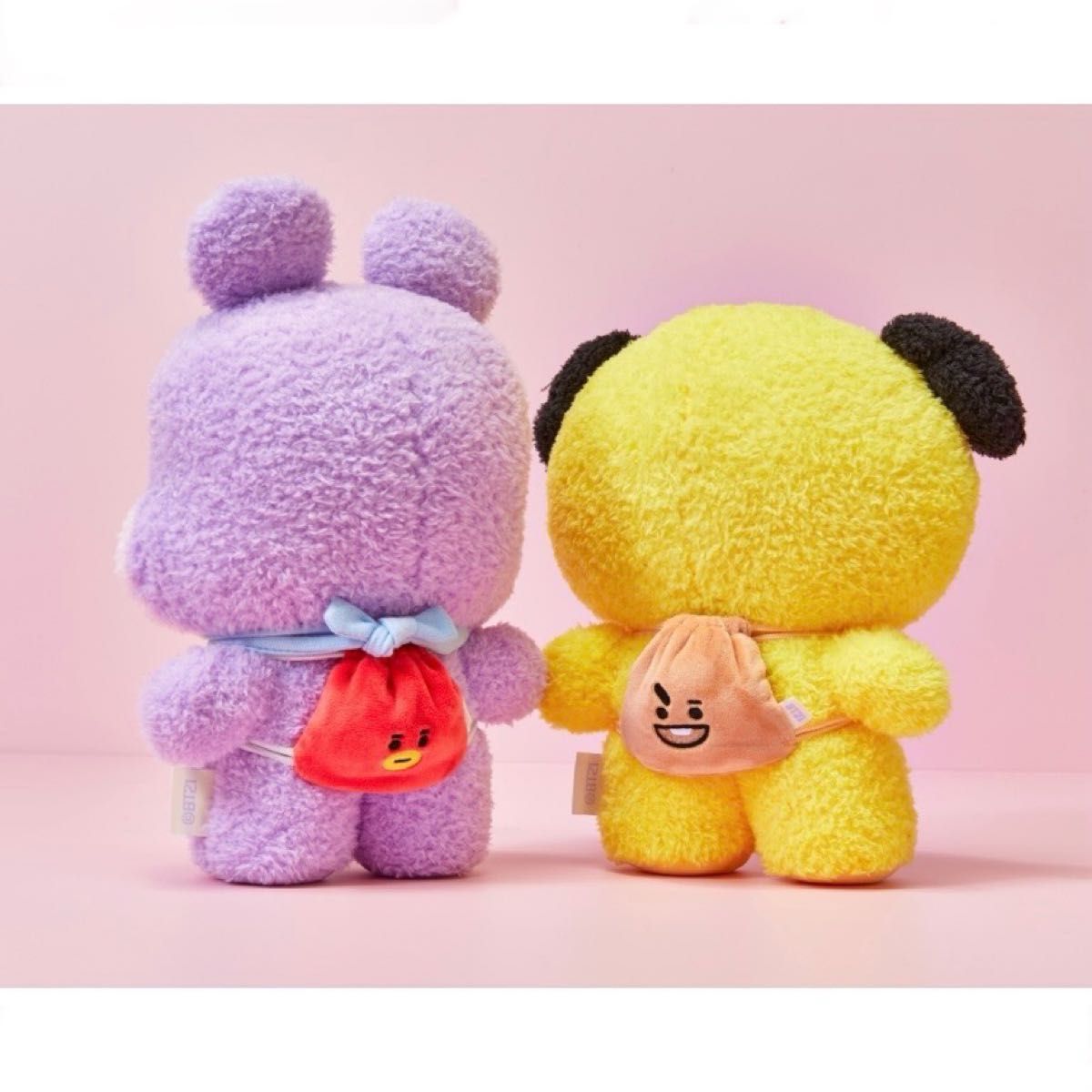 BT21 ストリングバッグ キーリング ｢BIG & TINY｣ CHIMMY チミー チミ 未開封