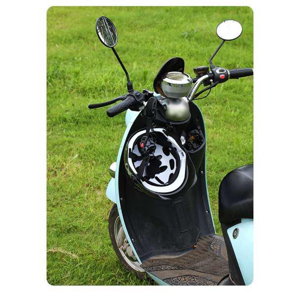 新品 ヘルメット ホルダー 自転車 キーロック 鍵 カギ ロック 盗難防止 防犯 汎用 バイク 原付 オートバイ スクーター ハンドル メットイン