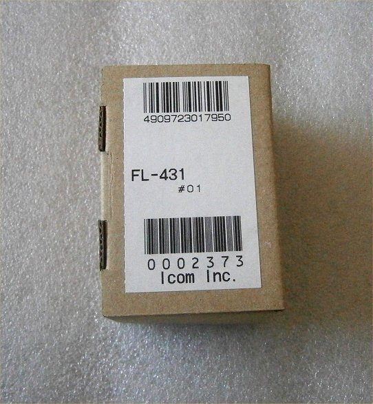 FL-431 Icom IC-9100/7410 для 3KHzIF фильтр производство завершено товар 