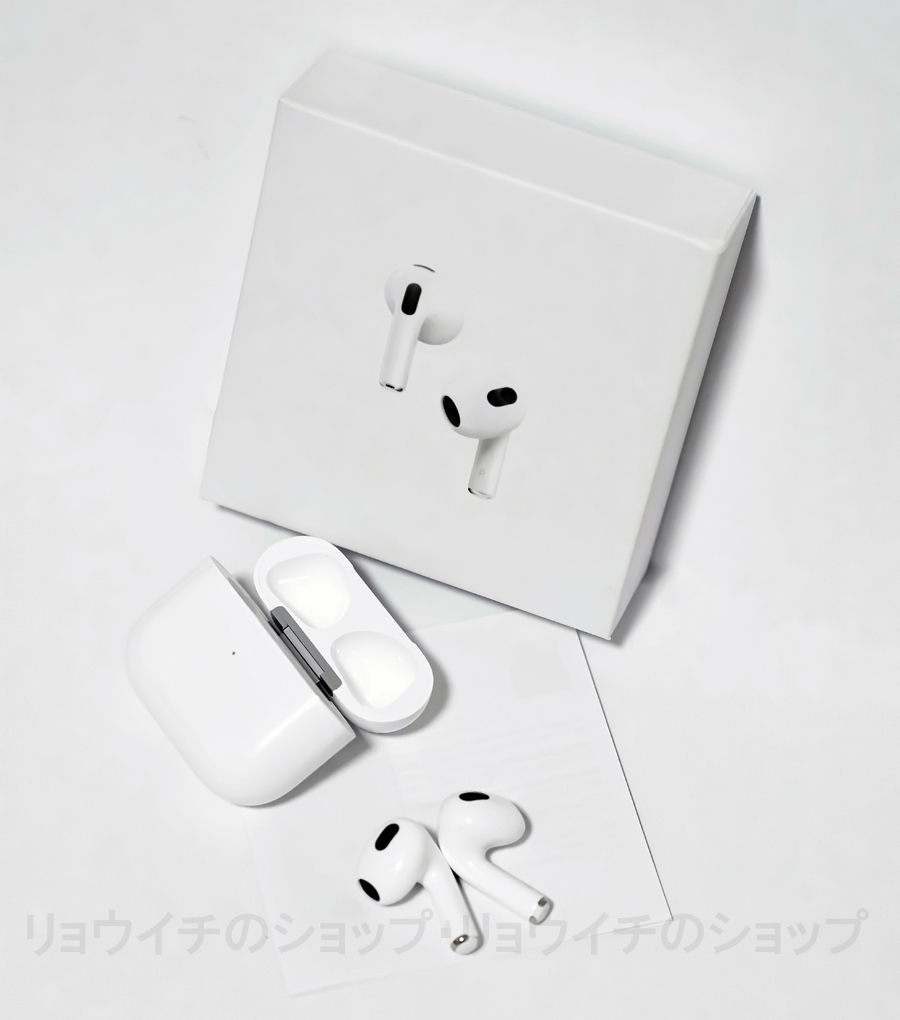 送料無料 2024最新型 AirPods Pro型 第3世代 ワイヤレスイヤホン 高品質 イヤホン 充電ケース付 Bluetooth5.3 Hi-Fi iPhone 15 14 11 12 13_画像5