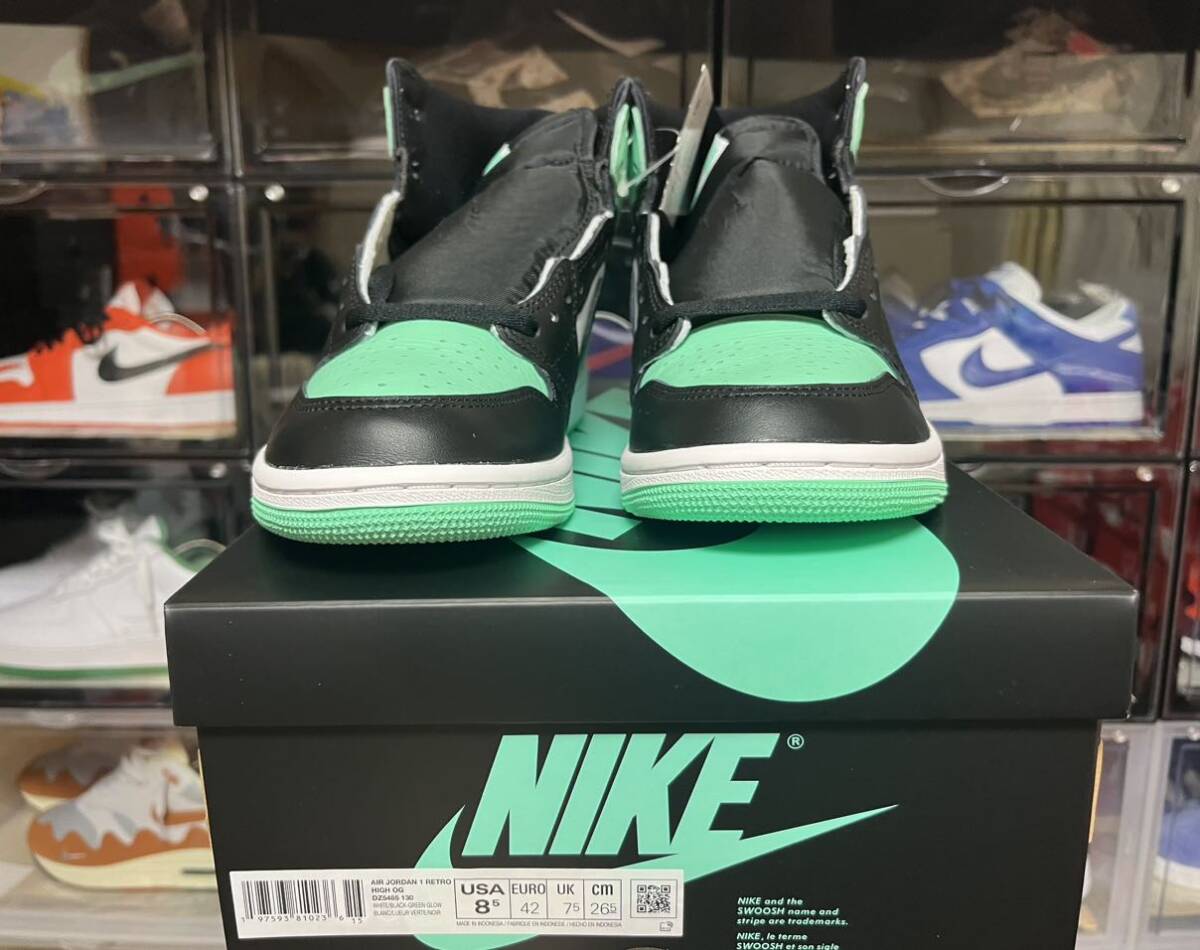 Nike Air Jordan 1 High OG Green Glow ティファニー_画像3