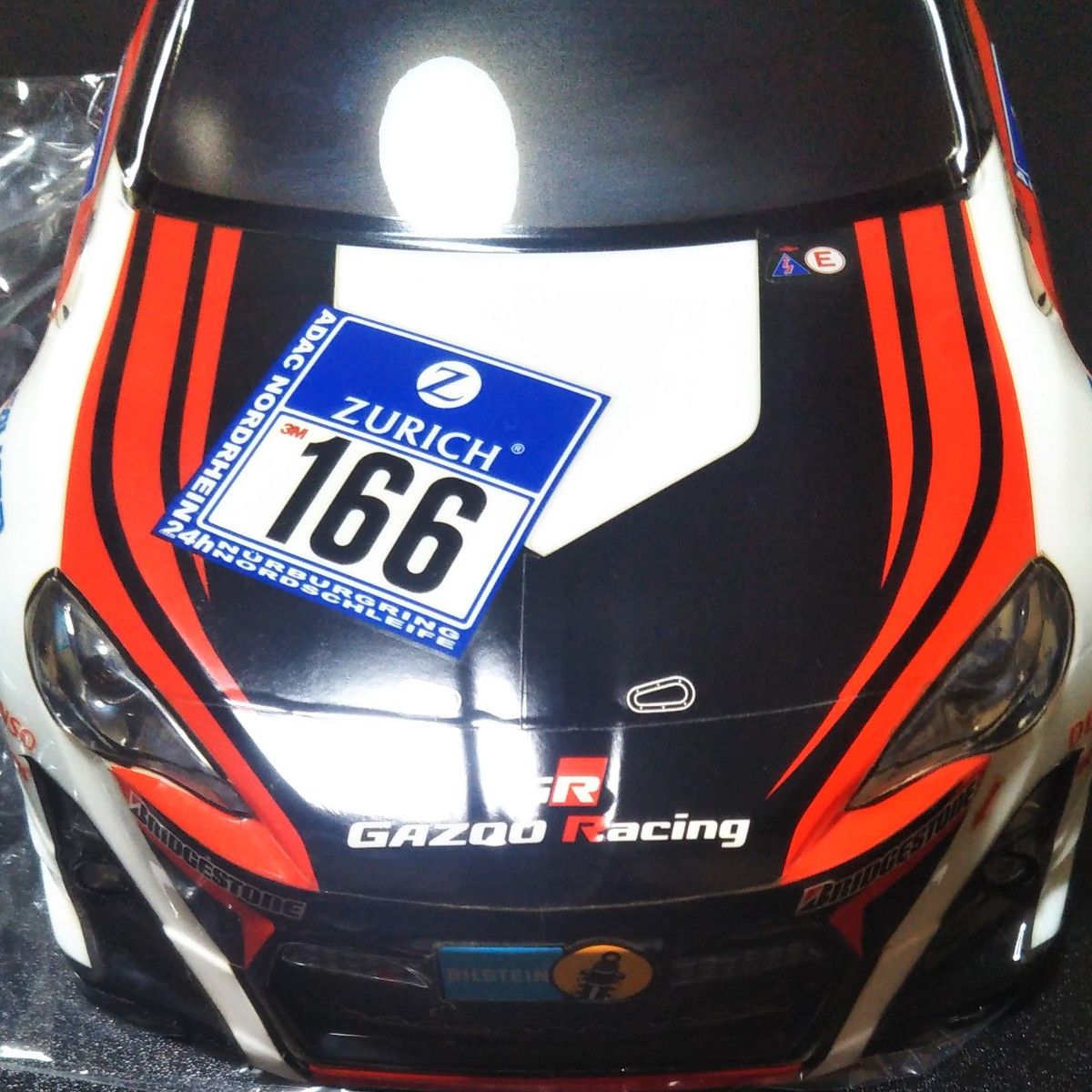 京商 1/10 RCカースペアパーツ GAZOO Racing 86 ラジコンボディ 京商 1/10 RCカースペアパーツ GAZOO Racing 86 ラジコンボディ