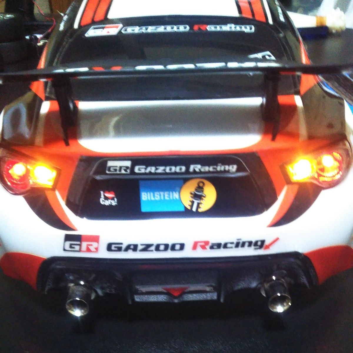 京商 1/10 RCカースペアパーツ GAZOO Racing 86 ラジコンボディ ワイドボディ（タミヤのライトユニット付き）