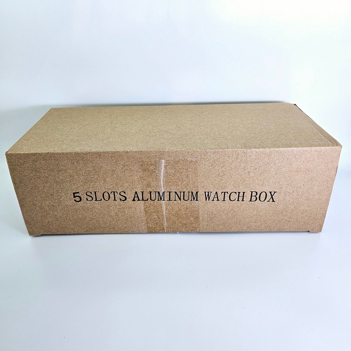 【アルミニウム合金】新品  ウォッチケース  時計  収納  コレクション  ボックス   ブラック  ガラス天板  ディスプレイ