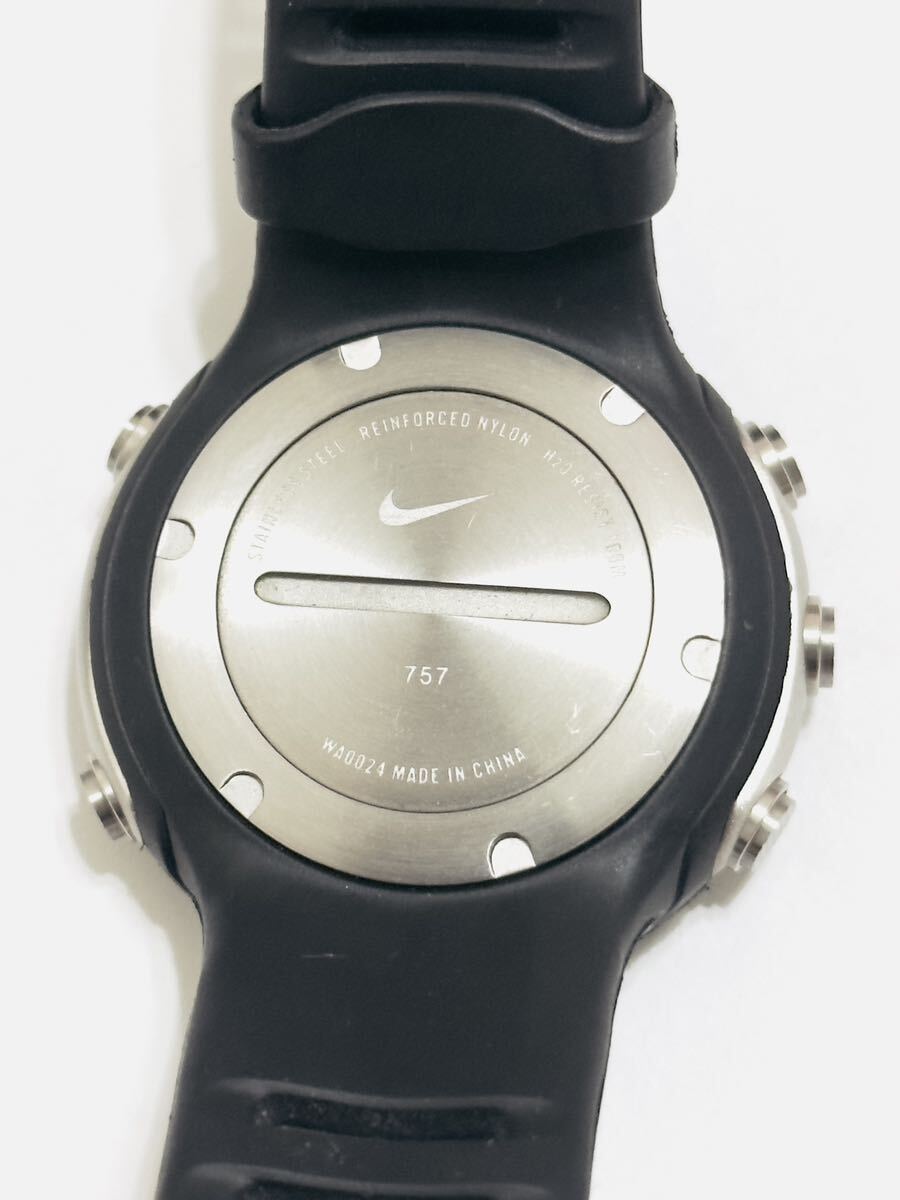 【中古】NIKE ナイキ WA0024 クォーツ QUARTZ QZ メンズ 腕時計 ブラック デジタル_画像3