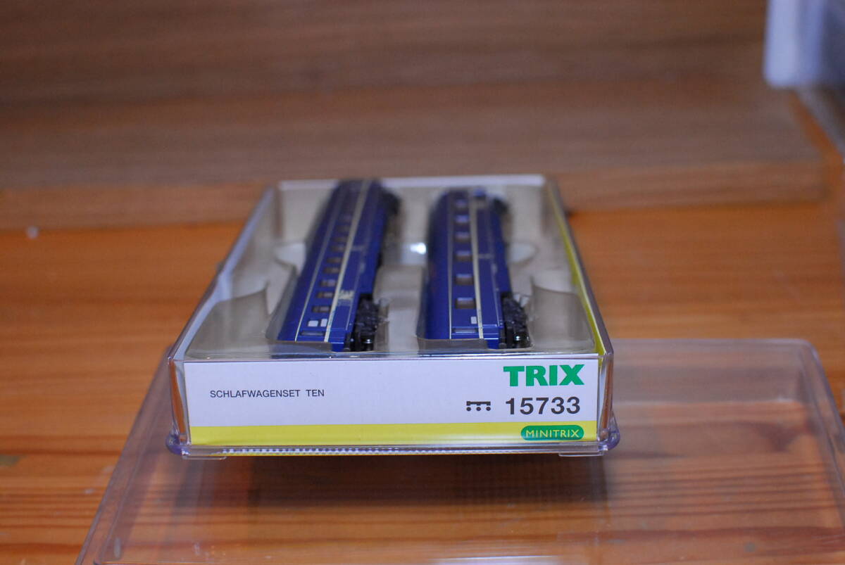 TRIX 西ドイツ国鉄 TEN寝台車 ２両セットの画像2