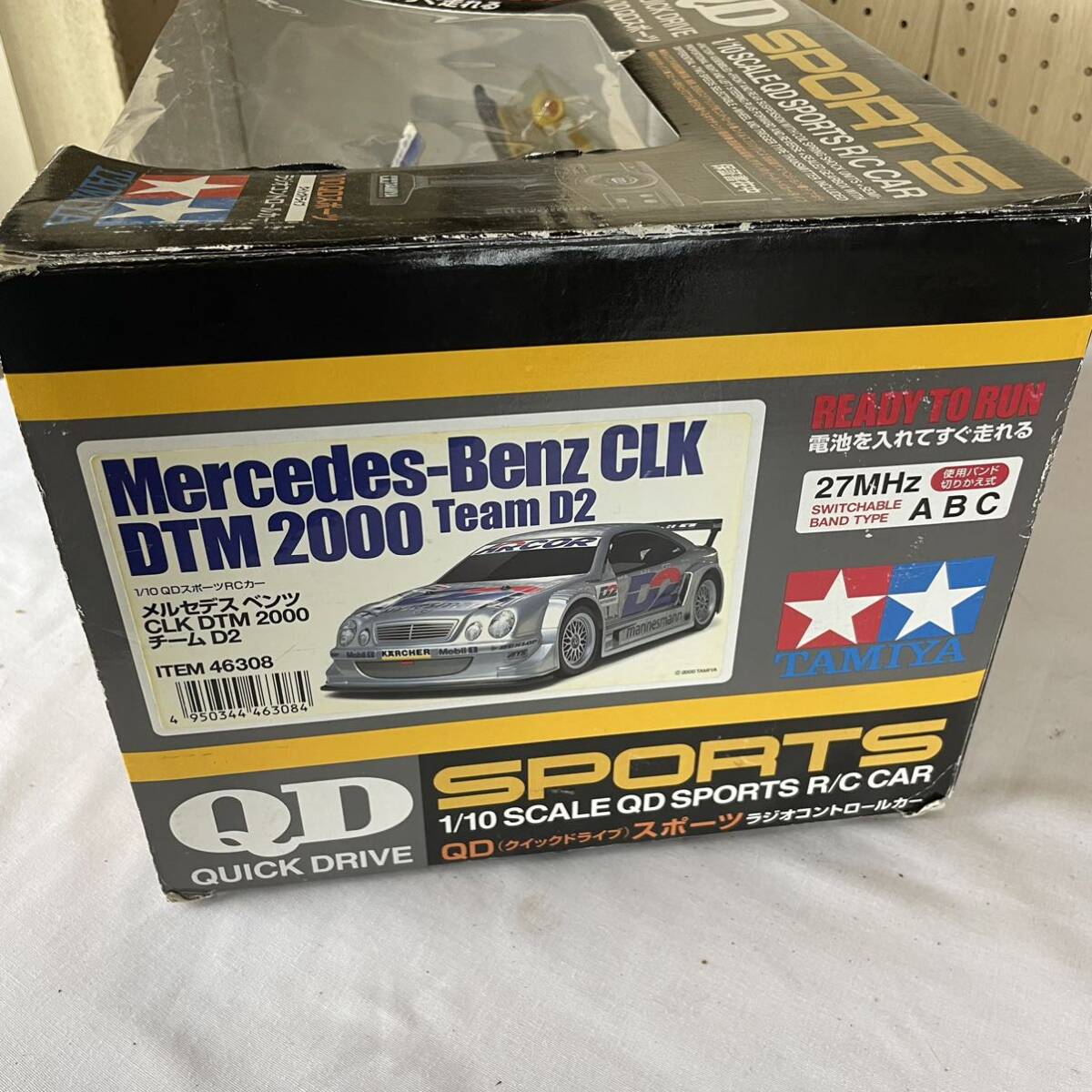 ★ 現状 ジャンク 部品取り ★ タミヤ メルセデスベンツ CLK DTM 2000 ラジコンカー 欠品あり 画像参照 佐川140_画像3