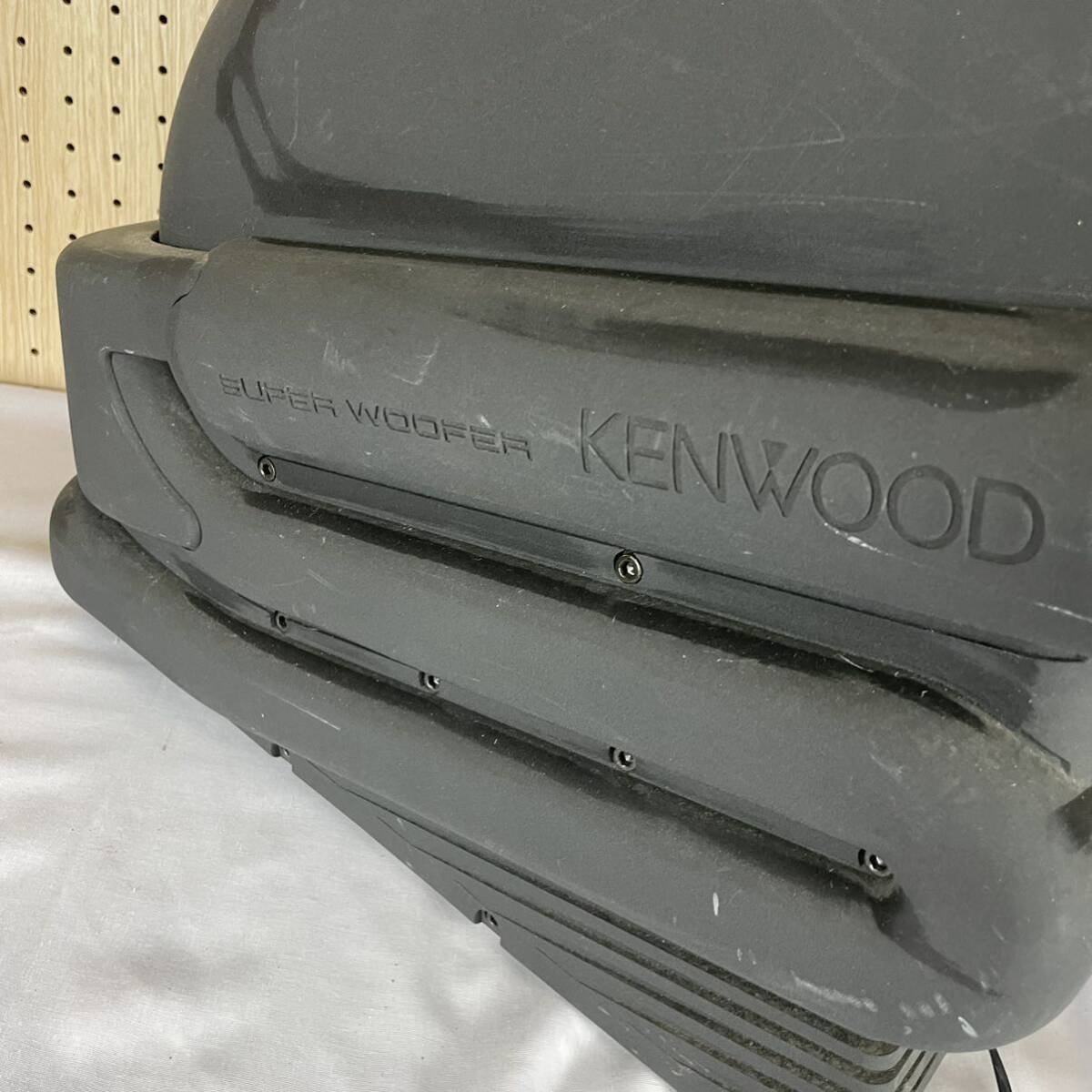 ★ KENWOOD ★ スーパーウーファー sw-500 オーディオ 音響機器 本体のみ 佐川140_画像2