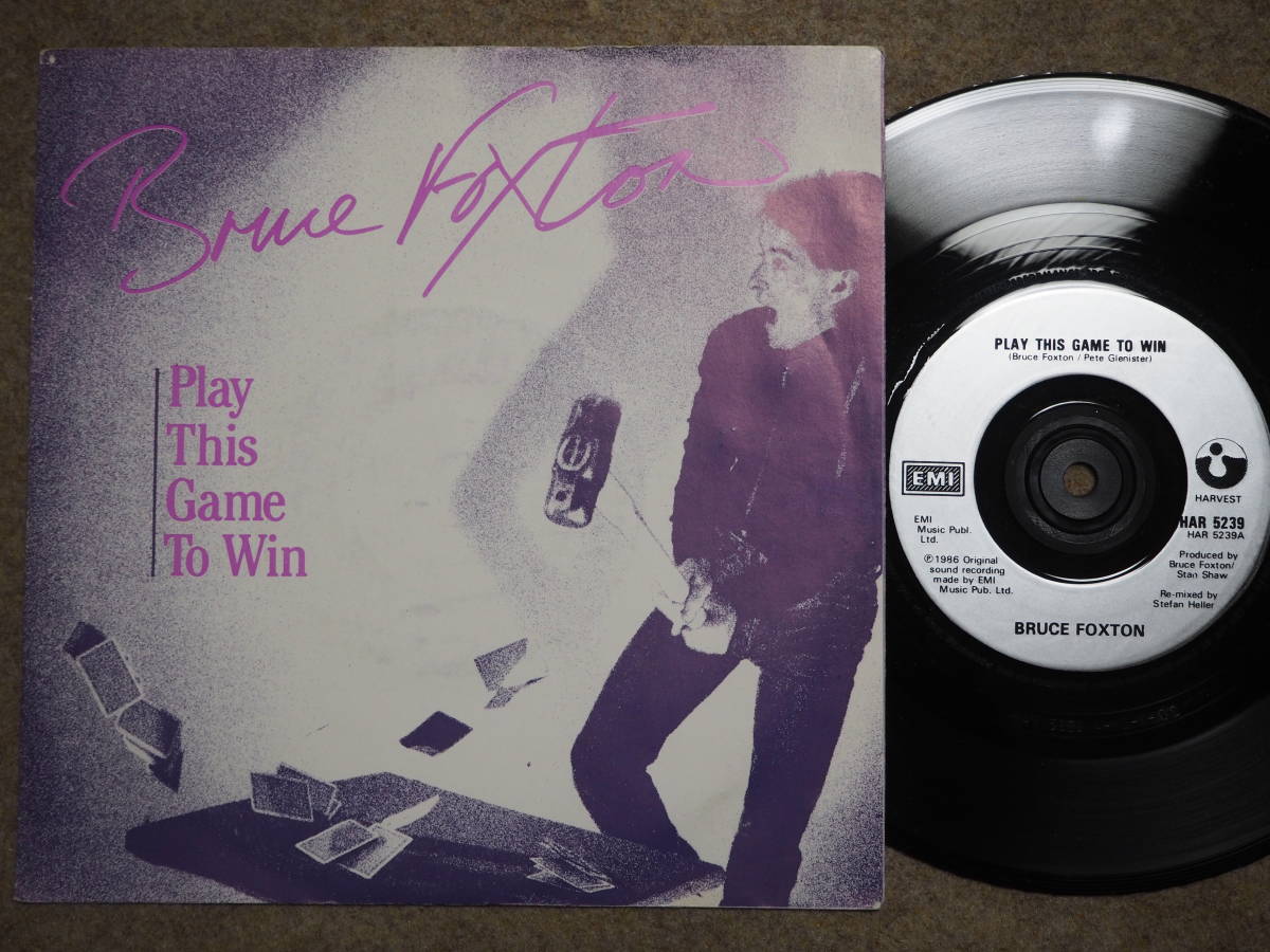 Bruce Foxton-Play This Game To Win★英 Orig.美盤 7"/マト1/The Jam_画像1