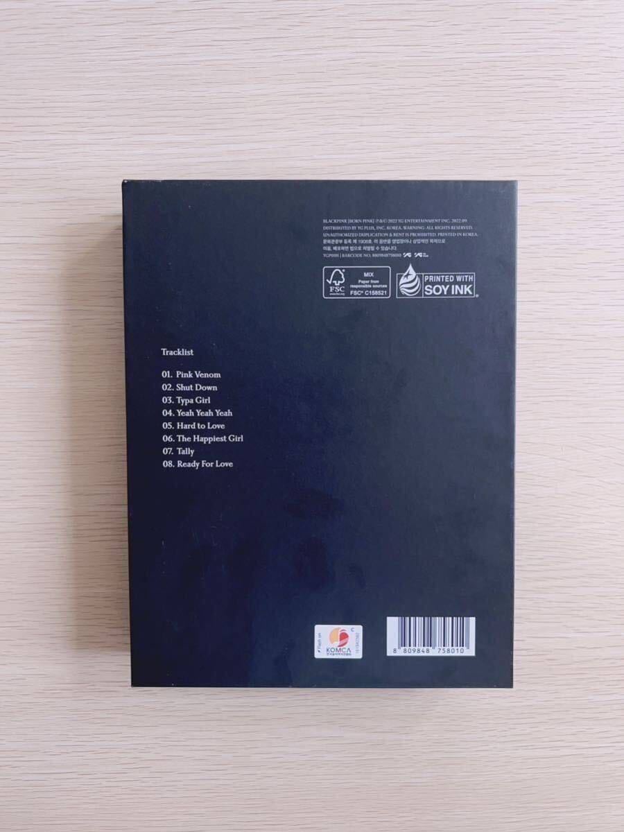 ブラックピンク Blackpink BORN PINK アルバム ブラック Boxset (Standard CD Boxset Version A / black) CD 輸入盤_画像3