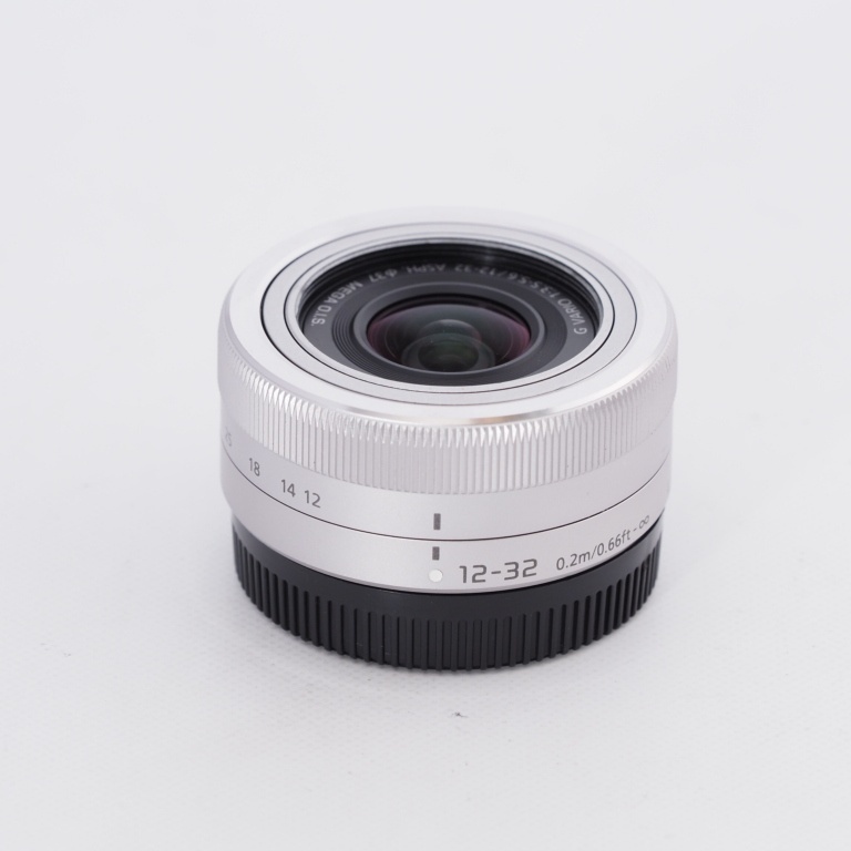 Panasonic Panasonic standard zoom lens Lumix G VARIO 12-32mm/F3.5-5.6 ASPH./MEGA O.I.S. silver LUMIX H-FS12032-S #9775
