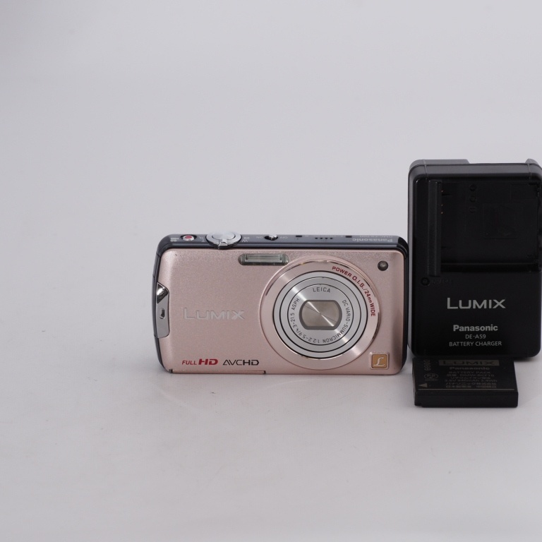Panasonic パナソニック コンパクトデジタルカメラ LUMIX FX700 ピュアピンクゴールド DMC-FX700-N #9752_画像2