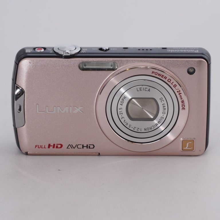 Panasonic パナソニック コンパクトデジタルカメラ LUMIX FX700 ピュアピンクゴールド DMC-FX700-N #9752_画像1