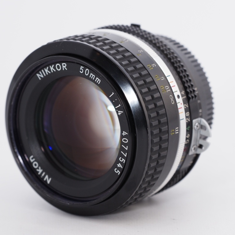 Nikon ニコン 単焦点 MFレンズ Ai 50mm F1.4 Fマウント #9840_画像3