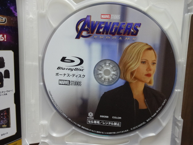 正規セル品 アベンジャーズ エンドゲーム AVENGERS ENDGAME 本編/ボーナス ディスクの2枚組 VWAS6905_画像4