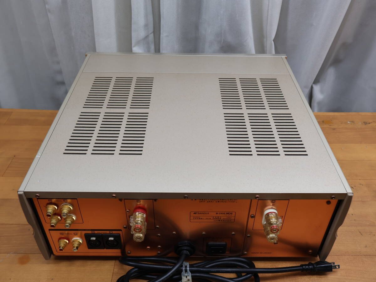 SANSUI - B 2105 MOS VINTAGE стерео усилитель мощности (D-907)