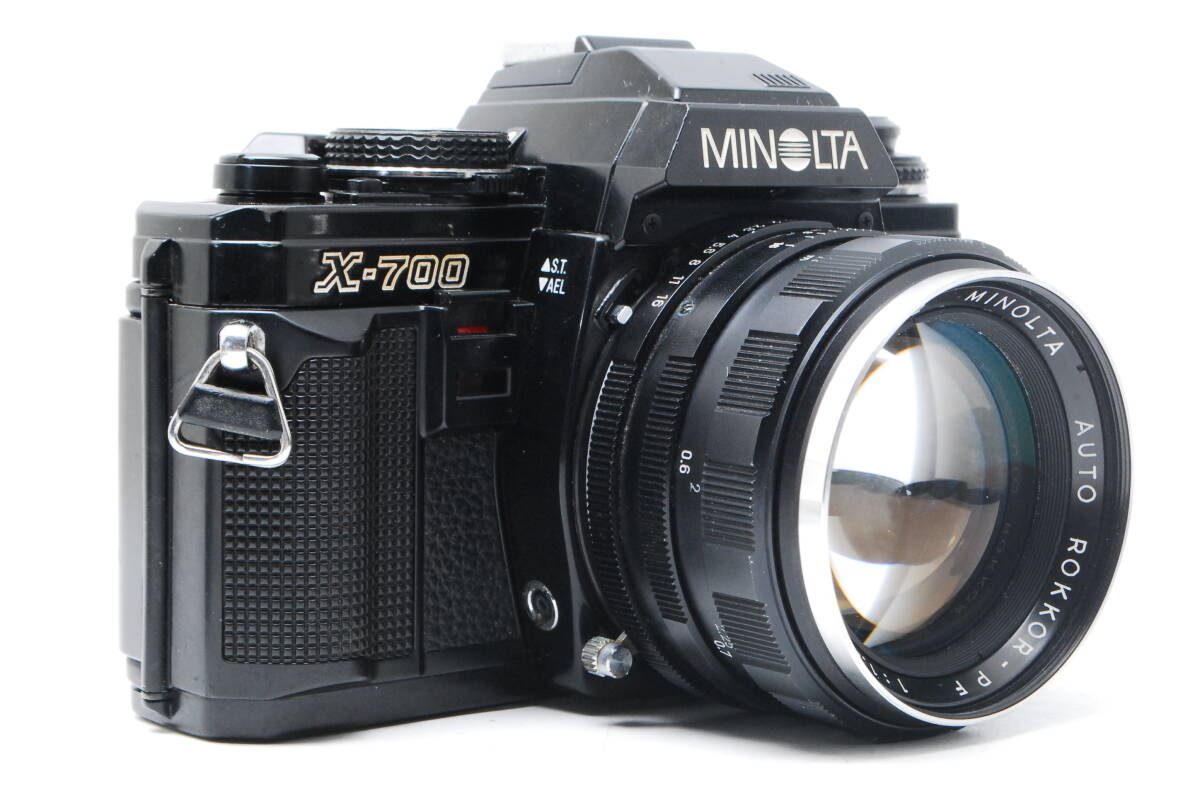 ミノルタ MINOLTA X-700 MPS + AUTO-ROKKOR PF 58mm F1.4 ≪動作確認済み≫ #3780512112_画像3
