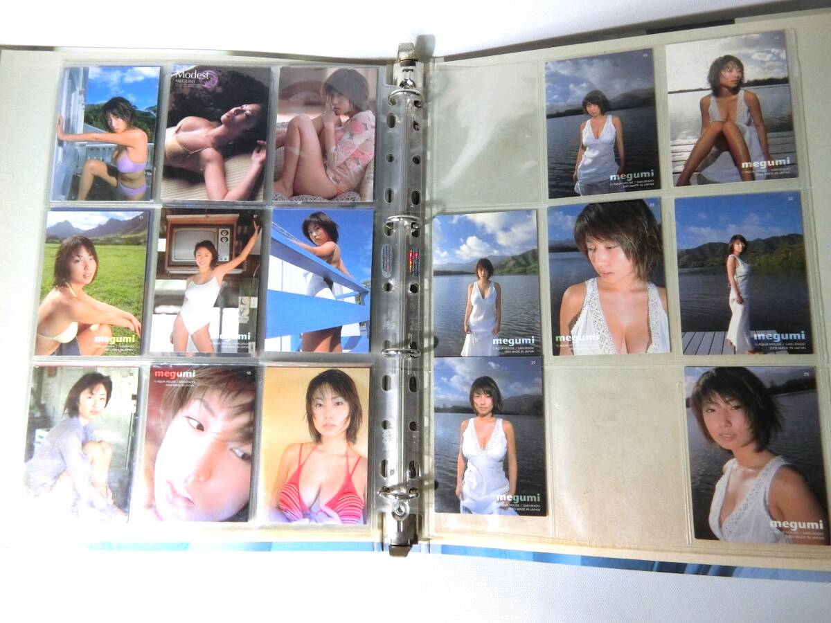 MEGUMI  карточка   коллекция 　...　...　...　...　...　Card Collection　Special Album　...