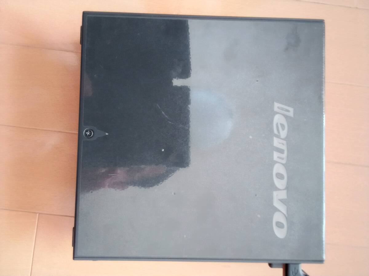 【ジャンク】Lenovo デスクトップパソコン tiny （ＨＤＤなし・拡張ユニット付き）の画像8