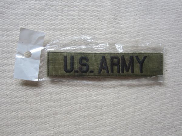 ミリタリー U.S ARMY 迷彩 アメリカ陸軍 ベルクロ付き ワッペン/パッチ 米国 古着 サバゲー ⑥ 496_画像3