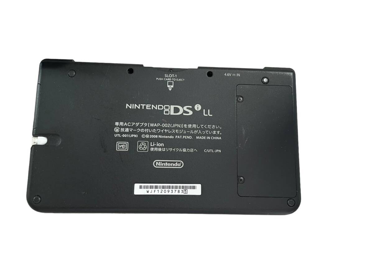 [0511-37][ новый товар не использовался ]DSi LL Blue рабочее состояние подтверждено зарядное устройство инструкция имеется коробка трещина иметь Nintendo Nintendo nintendo 