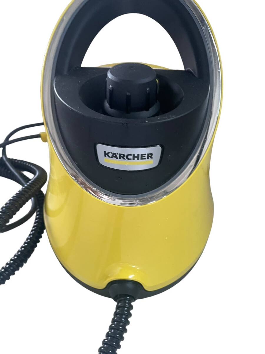 【0507-6】KARCHER スチームクリーナー SC JTK 20 付属品 2つなし 美品 通電確認済み 中古品 現状品 ケルヒャー 家庭用 高圧洗浄の画像3