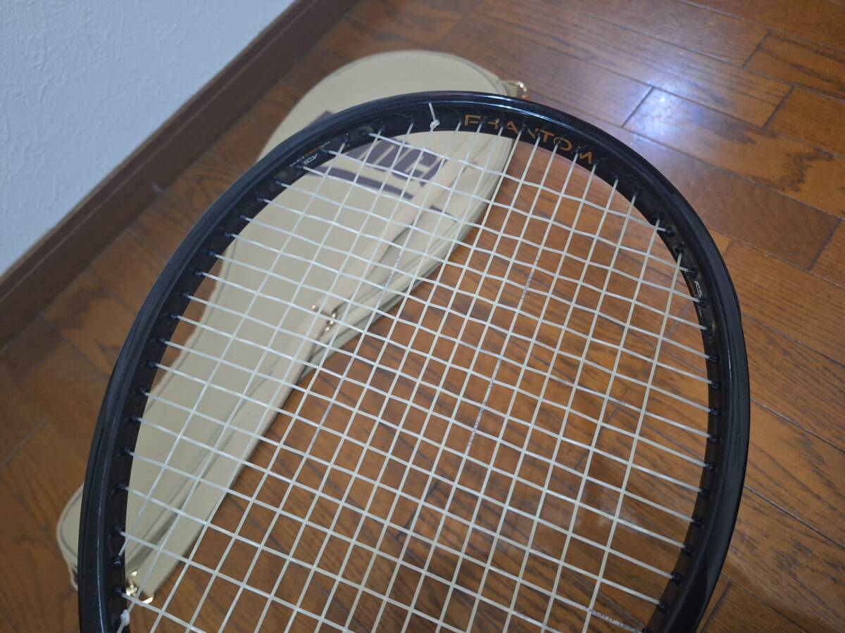 プリンス(prince) テニスラケット ファントム グラファイト 97 315g G2　レザーグリップ交換済_画像7