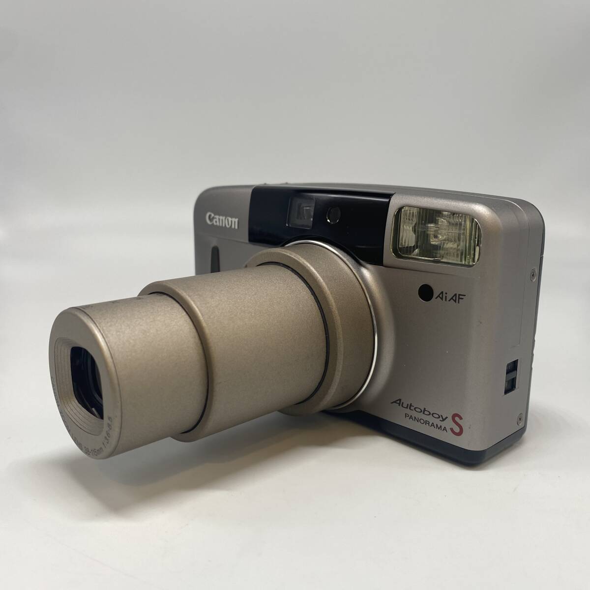 #30433【通電確認済・撮影未確認】Canon Autoboy S キヤノン オートボーイS 38-115mm 1:3.6-8.5_画像3