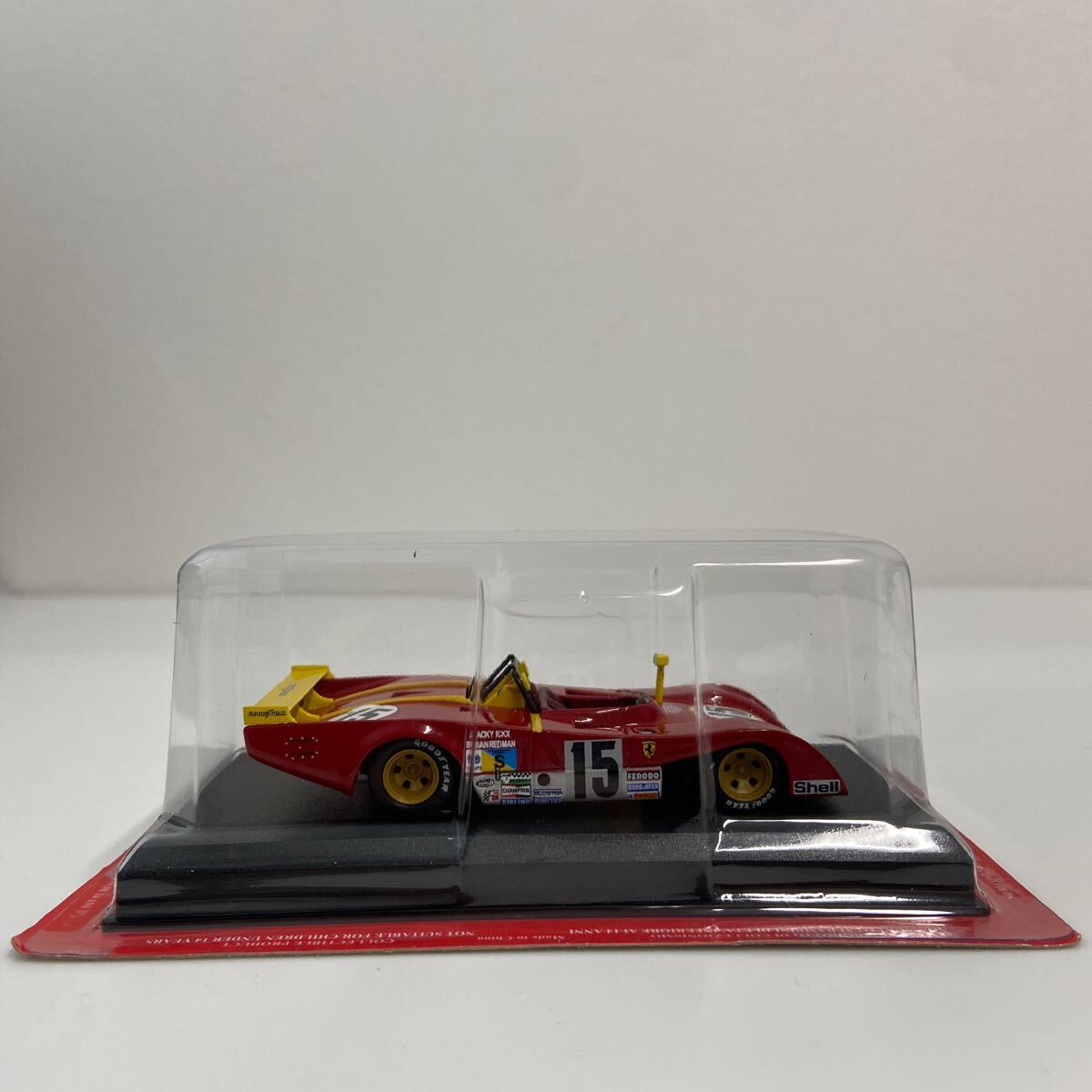 アシェット 公式フェラーリF1コレクション 1/43 vol.132 312P ル・マン24時間 1973年 #15 Ferrari ミニカー モデルカー_画像5