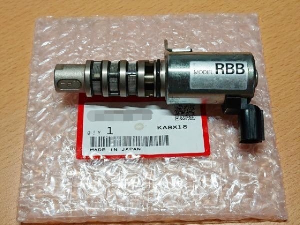 H/A0009 ＊送料込 新品 未使用 ホンダ 四輪 純正＊ FN2 シビック タイプR EURO VTCオイルコントロール バルブASSY_画像1