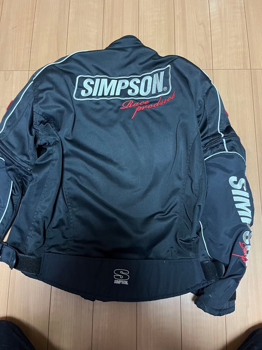 シンプソン メッシュジャケット　L L Simpson  ライディングジャケット