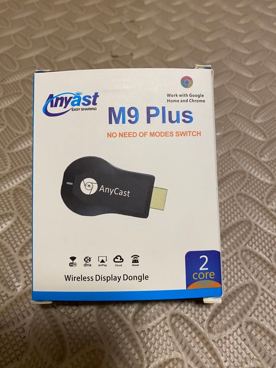 Anycast M9 Plus ミラーリング HDMI WiFiディスプレイ日本語説明書付