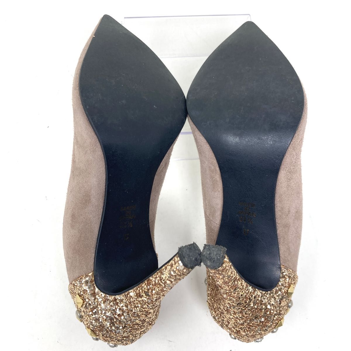 DIANA ダイアナ パンプス ゴールド グリッター シルバー DIANA ダイアナ パンプス ゴールド グリッター シルバー