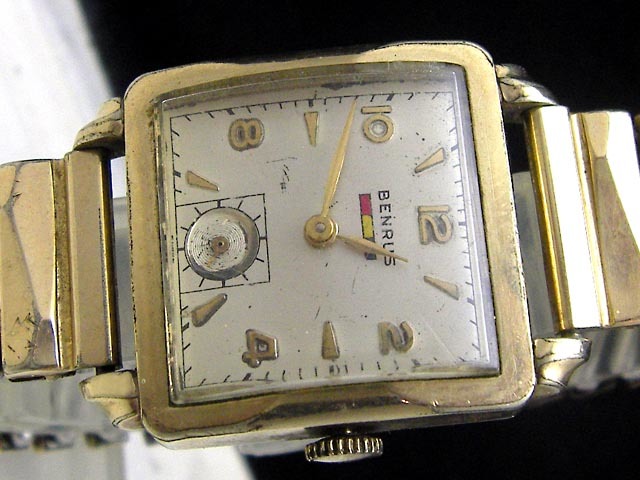 【ラッピング不可】 606/ 40's ベンラス デコ スモセコ カットグラス 手巻 アンティーク ビンテージ アナログ(手巻き) 【ラッピング不可】 606/ 40's ベンラス デコ スモセコ カットグラス 手巻 アンティーク ビンテージ アナログ(手巻き)