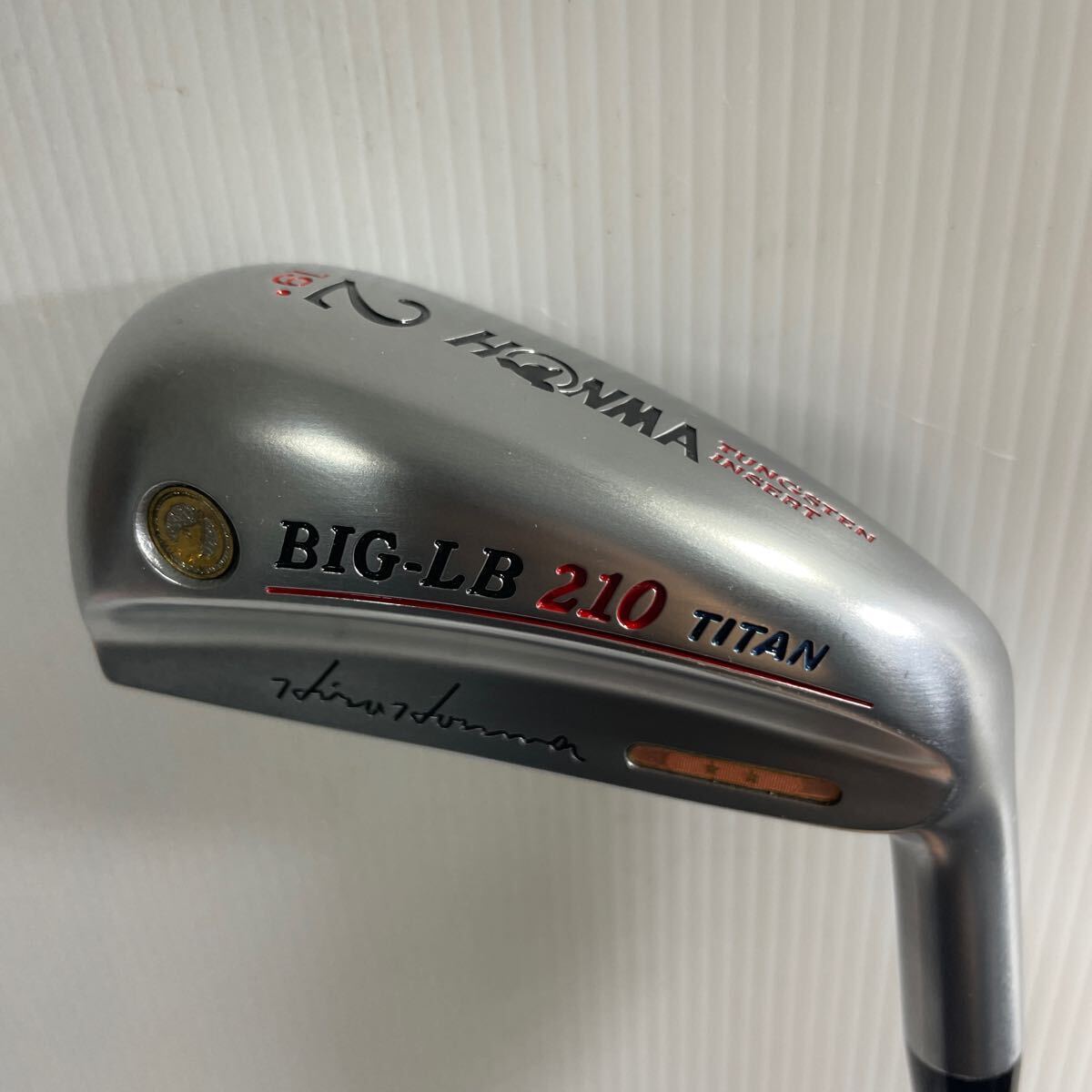 希少 単品2番アイアン型UT HONMA BIG-LB 210 TITAN 2U 19° NEW SUPER LIGHT TITANIUM CARBON TYPE-S ★★ S-2 ホンマ 2星 2スター 番2460