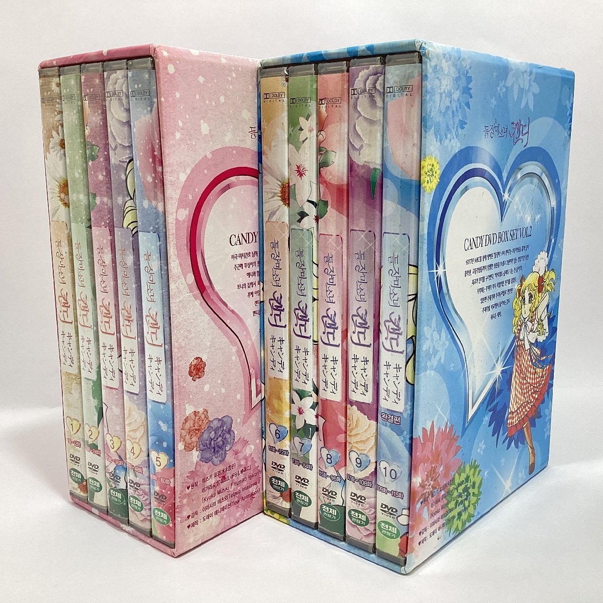 中古DVD 韓国版 キャンディ キャンディ 2BOX セット 全115話 DVD全20枚 いがらしゆみこ 野ばらの少女の画像3