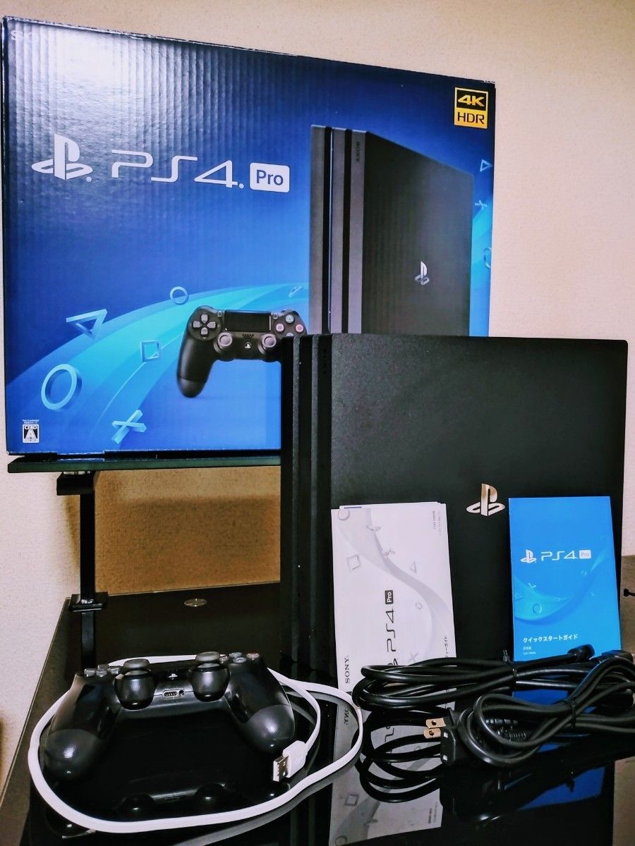 PlayStation 4 Pro ジェットブラック 1TB CUH-7000B B01 + PlayStation 4 Pro ジェットブラック 1TB CUH-7000B B01 +