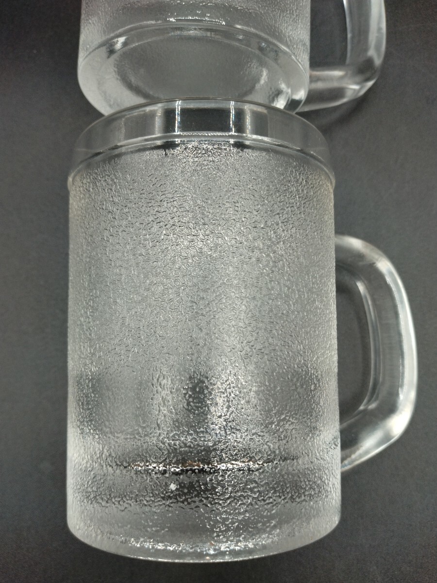ビールジョッキ 容量約280ml 2個 ガラス コップ ビアマグ マグカップ_画像8