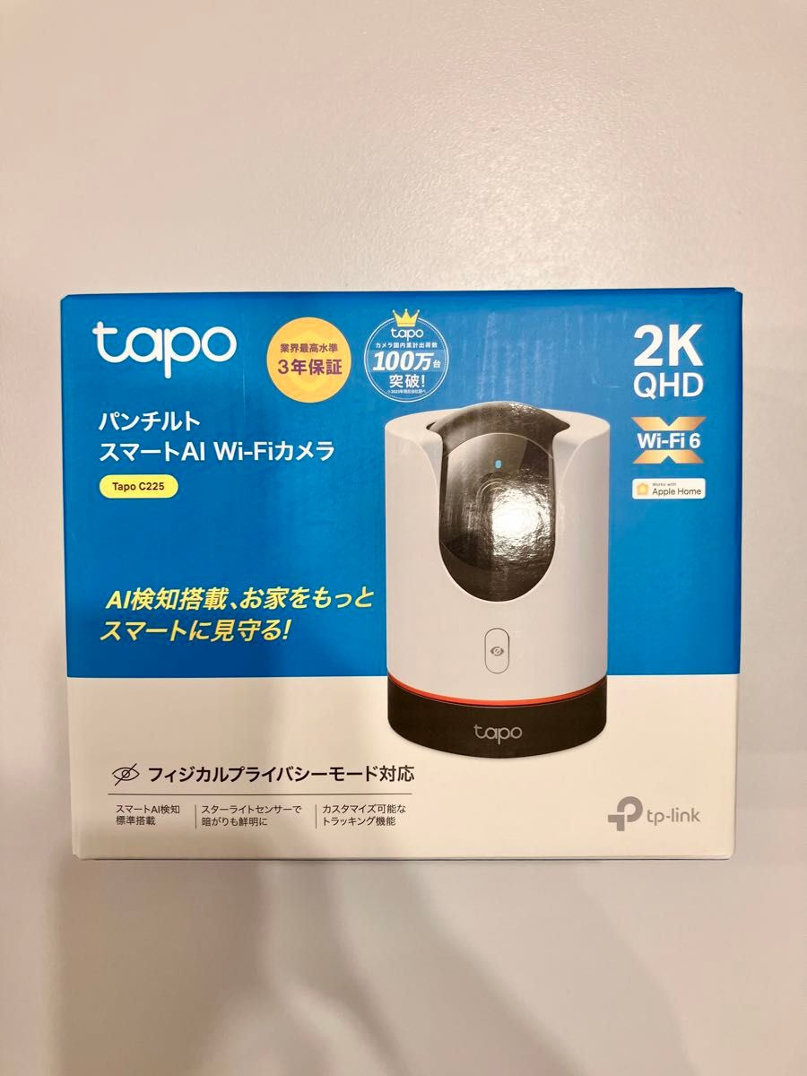 TP-Link Tapo C225　ネットワークカメラ 見守りカメラ 監視カメラ ベビーモニター ペットカメラ 防犯 Alexa
