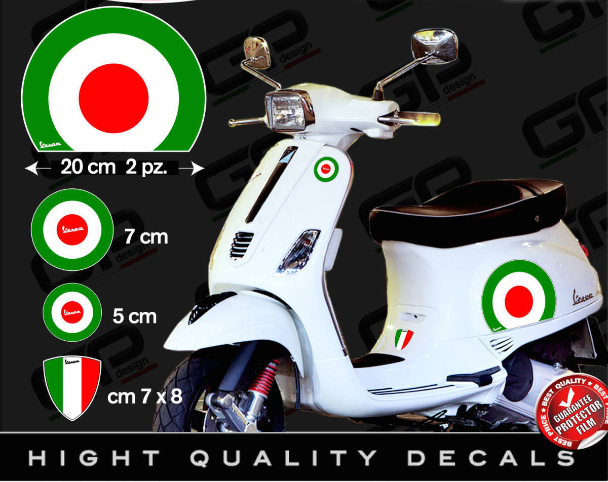 ヤフオク! - 送料無料 VESPA PIAGGIO ITALY Deca...