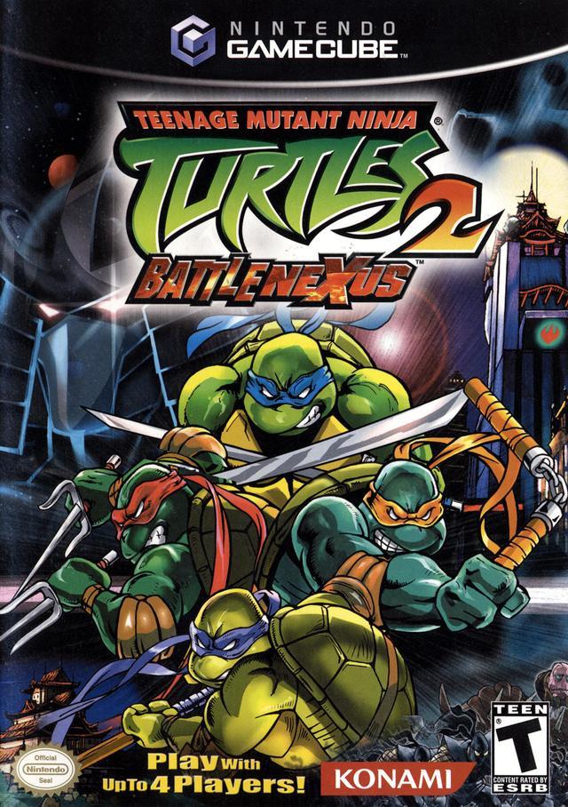 ★送料無料★北米版 Teenage Mutant Ninja Turtles 2 ミュータント・ニンジャ・タートルズ 2 GAMECUBE ゲームキューブ_画像1