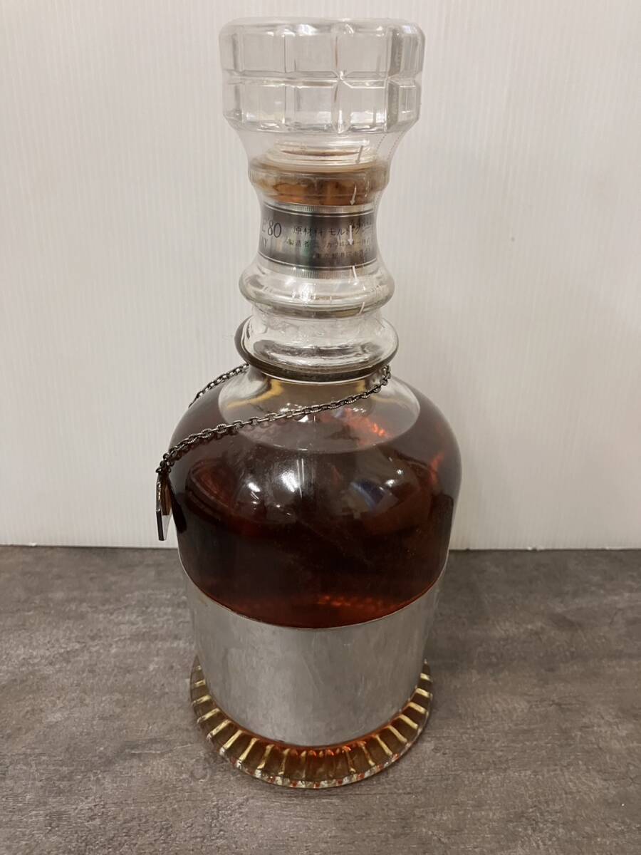 NIKKA WHISKY/ニッカ ウイスキー FORTUNE'80 ウイスキー 760ml 43％ 箱付き 未開栓 長期自宅保管品 液面低下等の可能性有 現状お渡しの画像3