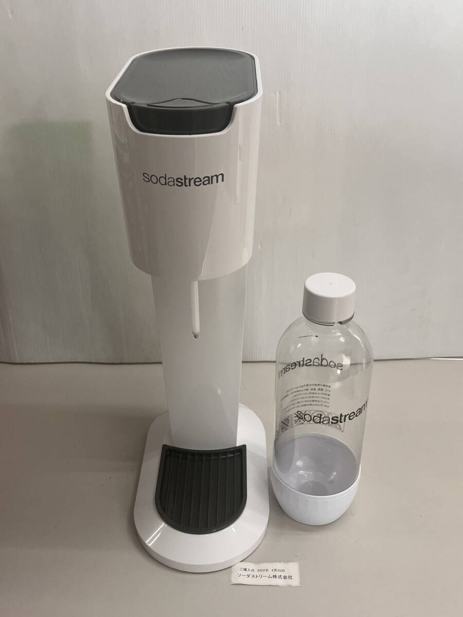 SodaStream/ソーダストリーム G100 GENESIS/ジェネシス 本体 ボトル 家庭用 炭酸水メーカー 2022年4月20日購入 やや傷汚れ等有 現状お渡し_画像1